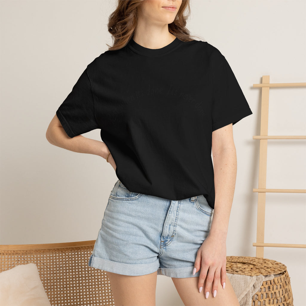 Rest when its done T-shirt