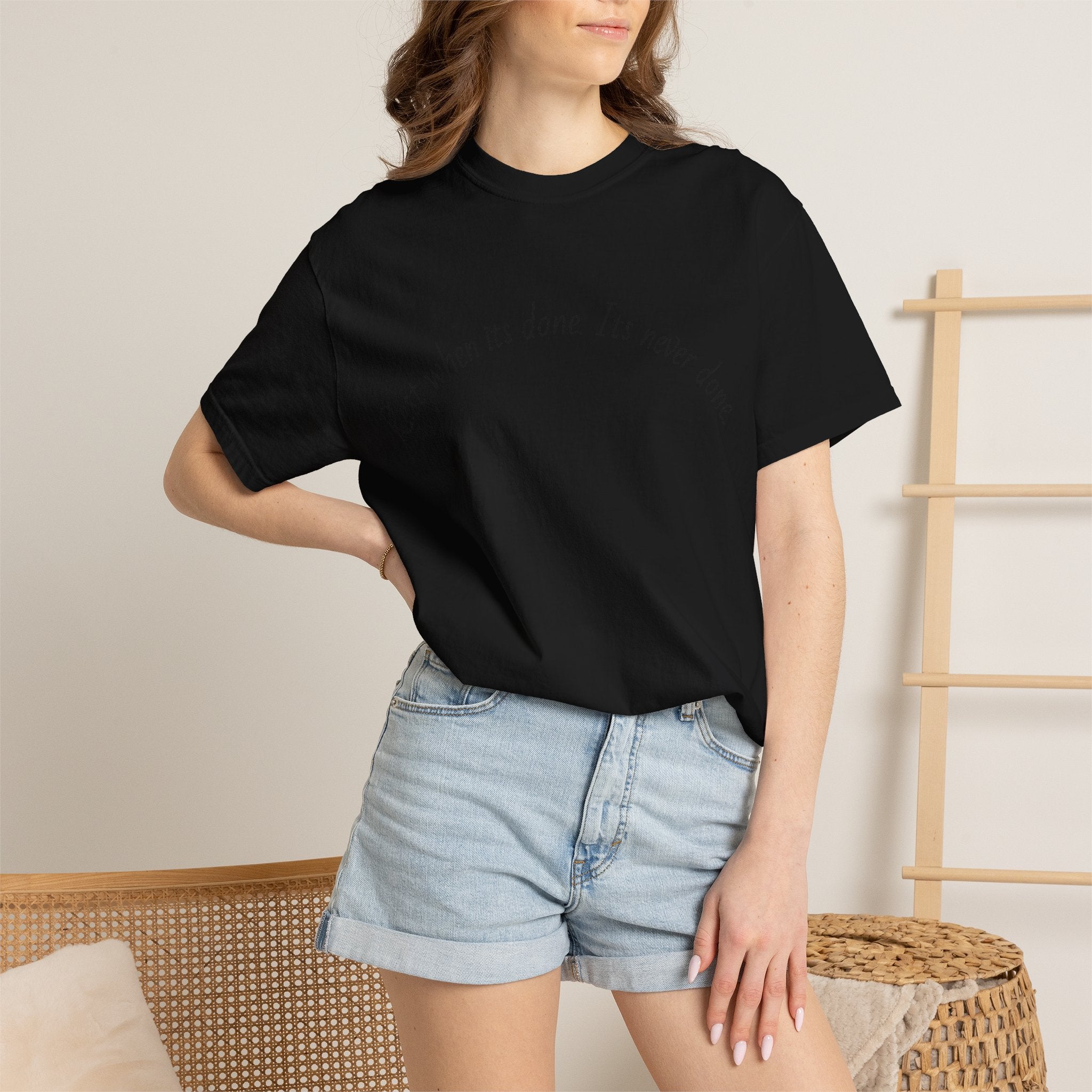 Rest when its done T-shirt
